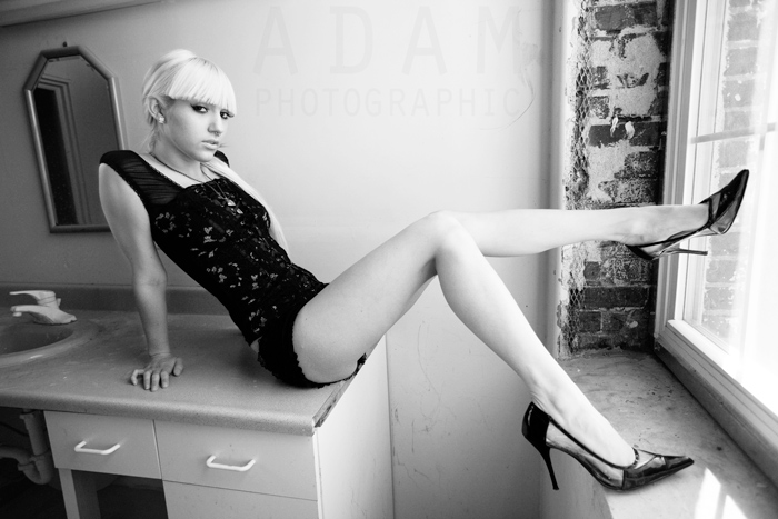 Female model photo shoot of Lamb by Adam Torgerson