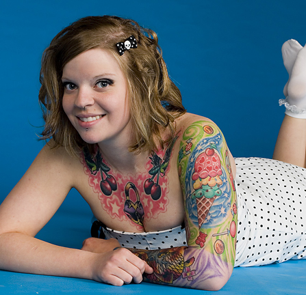 Female model photo shoot of Pretty N ink by Don Rogers