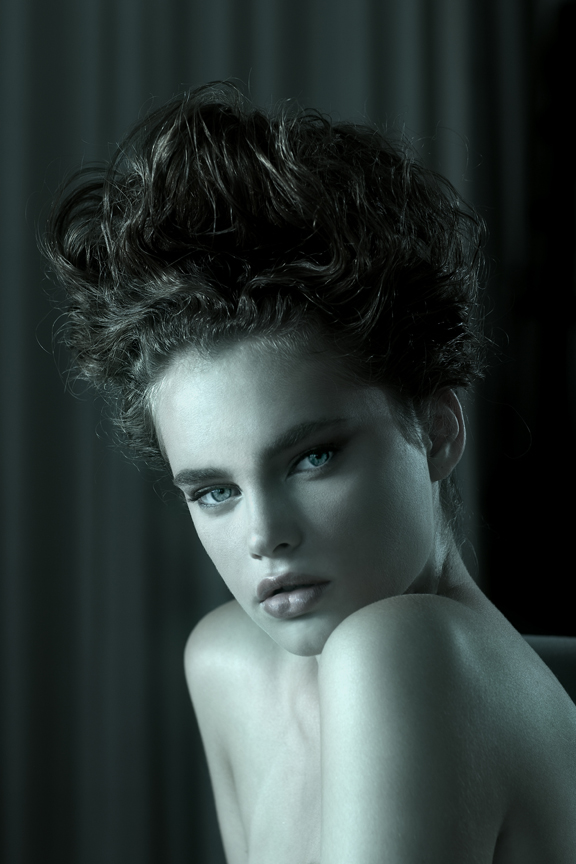 Female model photo shoot of Andrea Blanch Studio in New York City