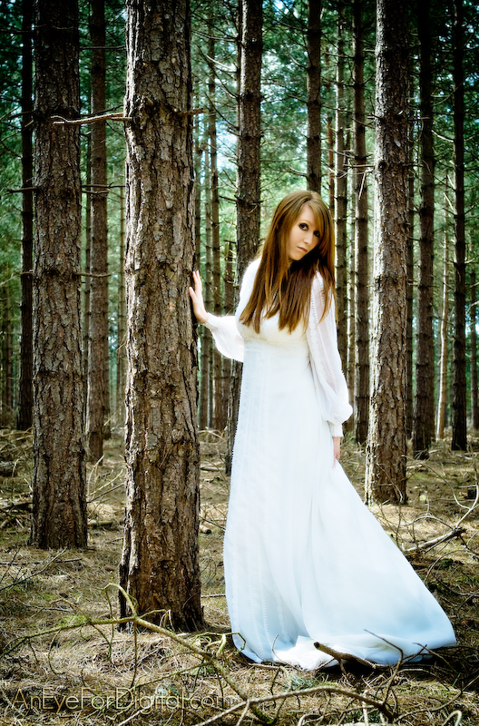 Female model photo shoot of Lilara in Rendlesham Wood