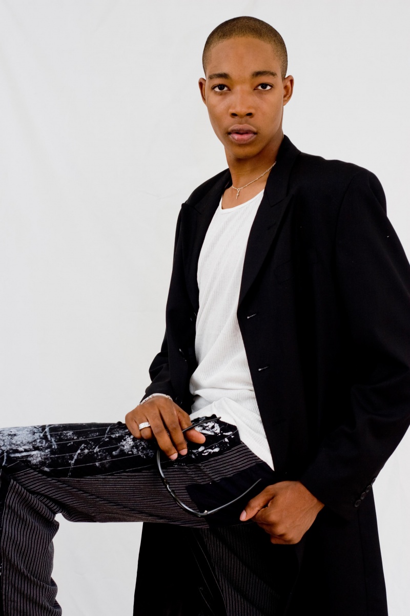 Male model photo shoot of Kevin Web in Nigel Wallace's Studio, Barbados