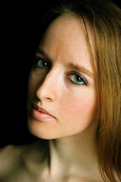 Female model photo shoot of True Eyes by Keith Adkins in Adkins, In Studio, Bradford, PA