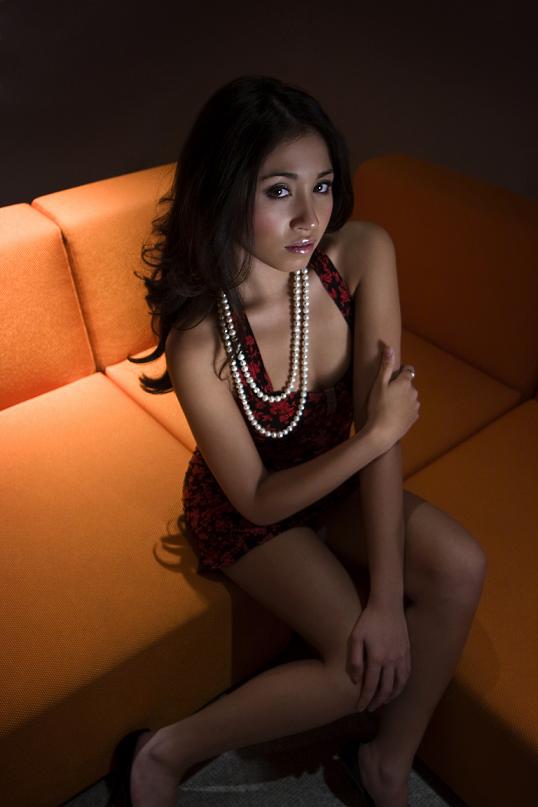 Female model photo shoot of Moana L by KM2 Creative