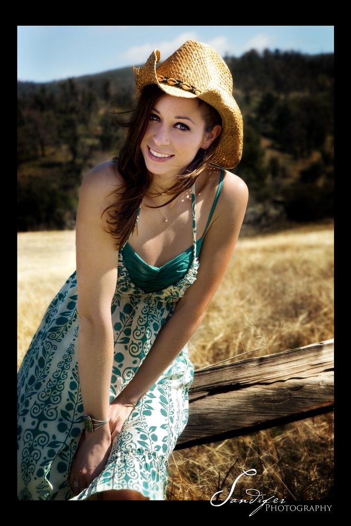 Female model photo shoot of Tiffanys Perez by Sandifer Photography in Julian, California, makeup by H Makeup