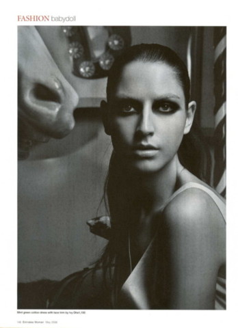 Female model photo shoot of Maria Leno in Dubai&Candy Kennedy