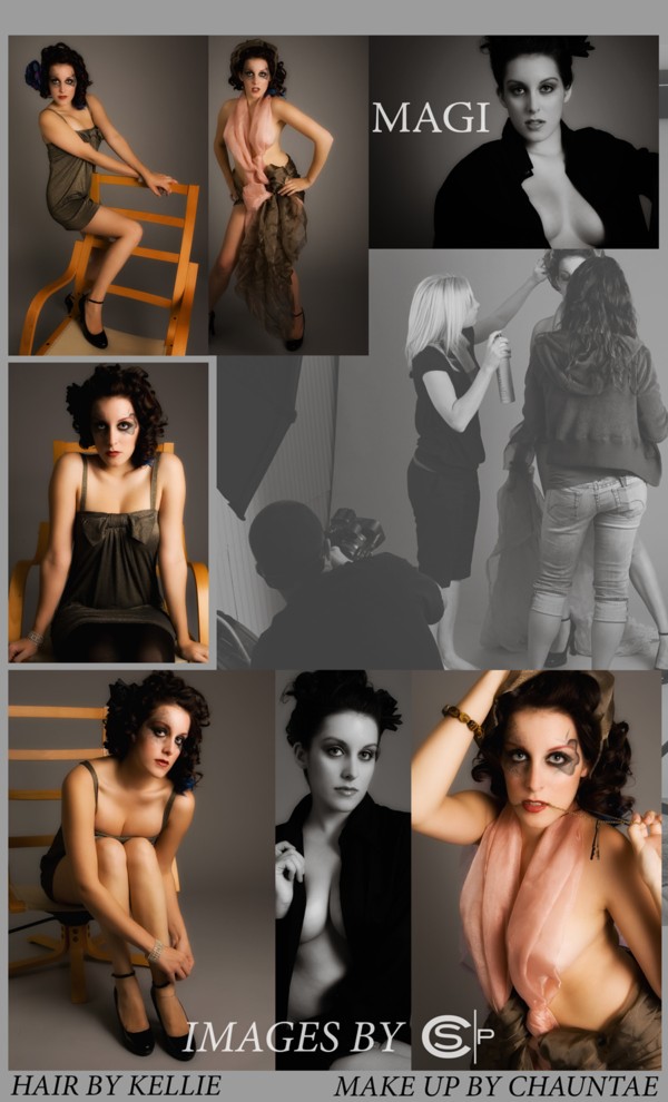 Female model photo shoot of VivianKellie Styles by sam c pictures, makeup by Chauntae Gold