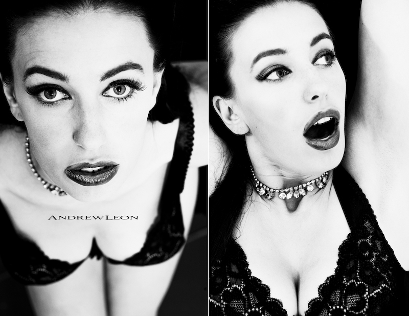 Male and Female model photo shoot of Aleon Noir and -Titania-