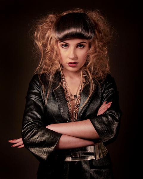 Female model photo shoot of FireFly Styling in Hackney