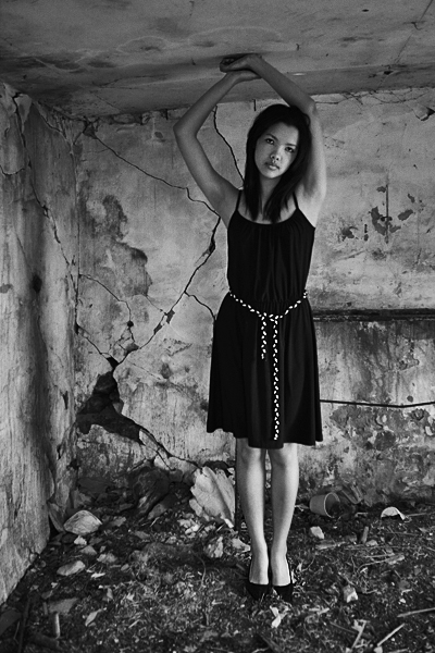 Female model photo shoot of Michelle LN by Chris H in Abandon Farm