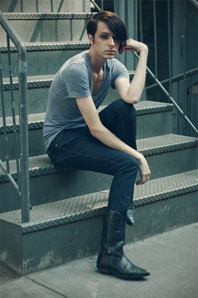 Male model photo shoot of James Michael Murphy by HANNAH FOTO in soho