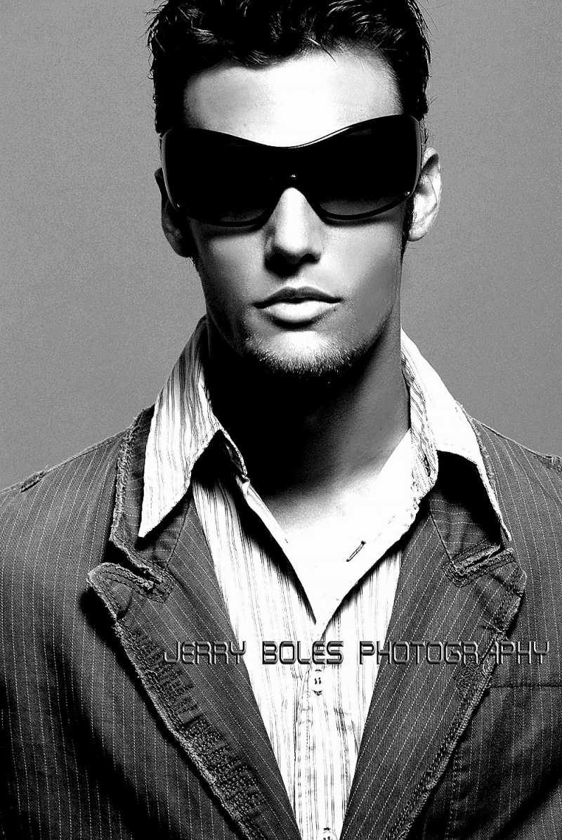 Male model photo shoot of Jerry Boles Photography and Alex Lago in Jerry Boles Studio