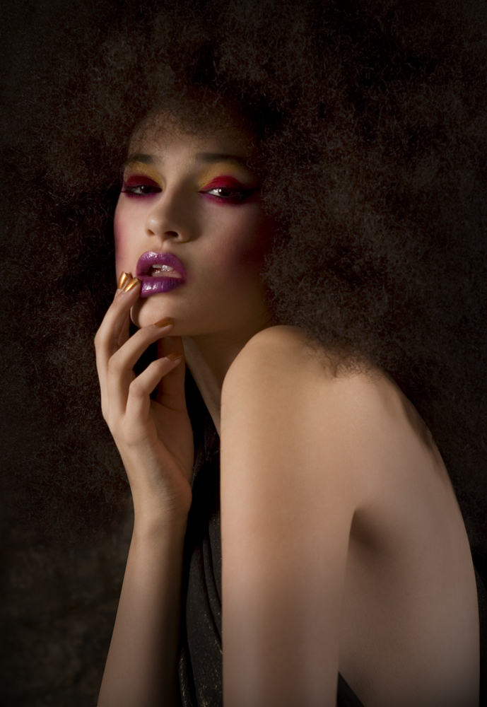 Female model photo shoot of manhattan makeup in brooklyn, NY