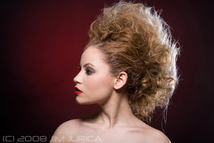 Female model photo shoot of Desiree Chantal, hair styled by LETICIA AGUILAR, makeup by Krystyn J