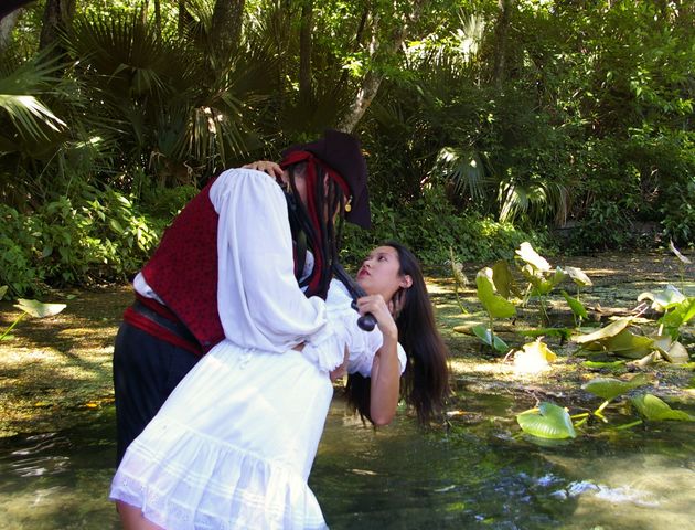Male and Female model photo shoot of DeLandWayne Photography and Bunny Electric by George Lue, DeLandWayne Photography and Dark Angel Photography in Wekiwa Springs State Park