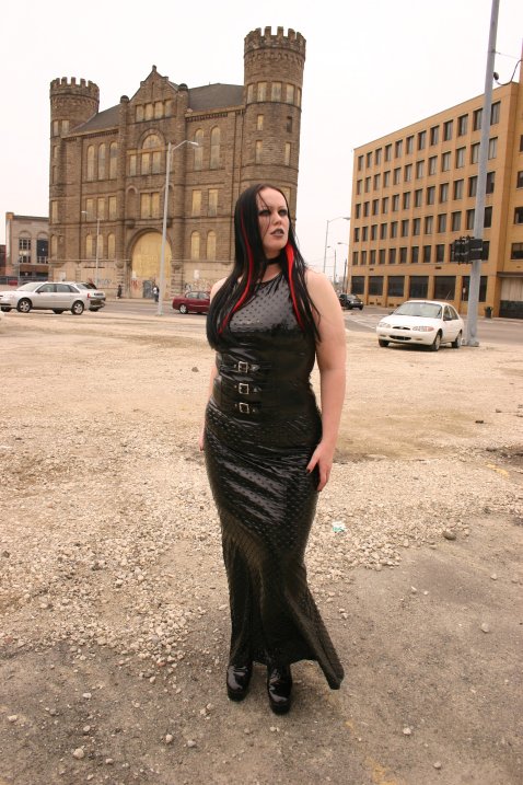Female model photo shoot of PaleGothGoddess by Perkunas Image Works in Detroit, MI