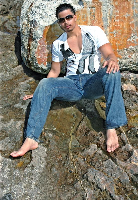 Male model photo shoot of Adam Turner by GIM GROUP in beach