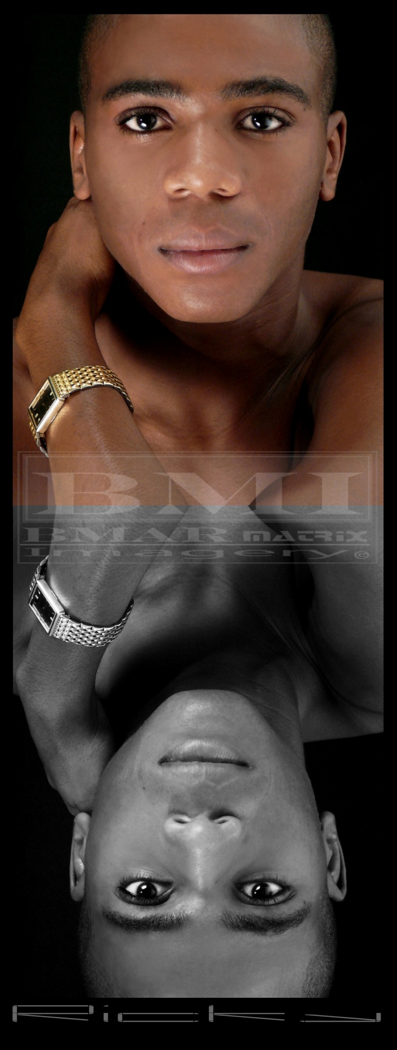 Male model photo shoot of Bmar Matrix Imagery and Ricky Davison in Bmar Matrix Studio