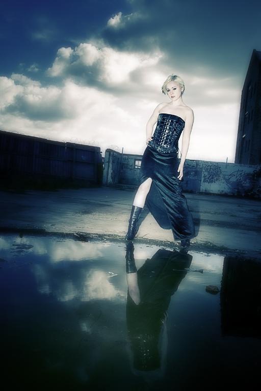 Female model photo shoot of Lolly pop by Paul Webster