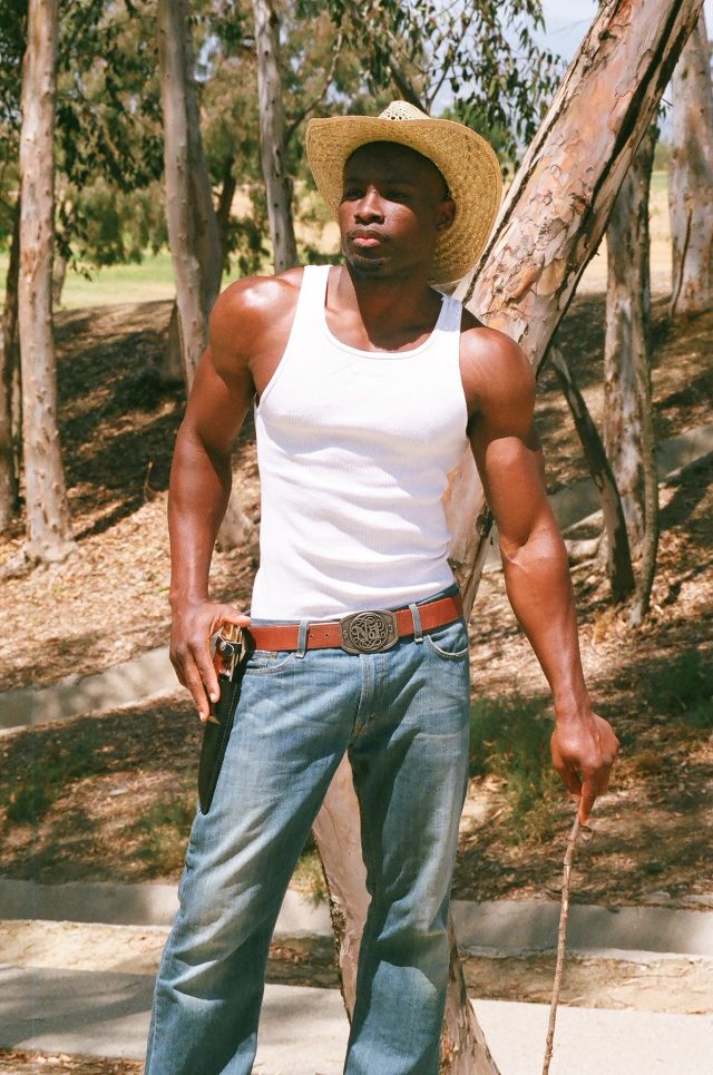 Male model photo shoot of akafrica in Kenneth Hahn Park, LA, CA