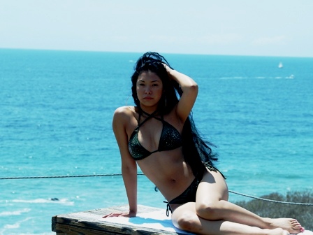 Female model photo shoot of annette garcia in Huntington Beach