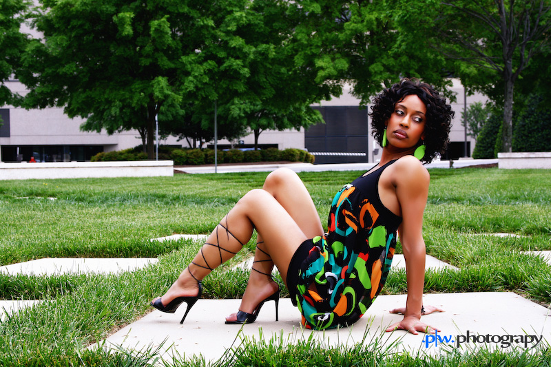 Female model photo shoot of QSG by pwphotography in Charlotte, NC