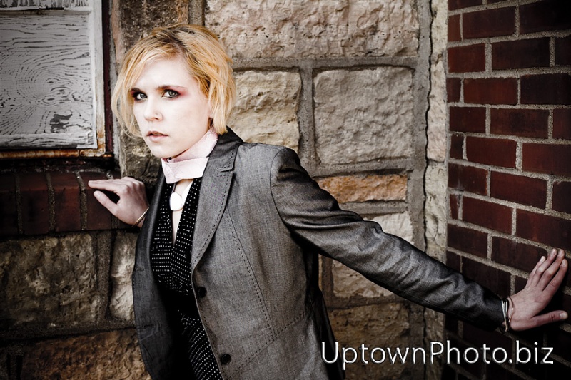 Female model photo shoot of Damaged Daisy Syn by Steven Anthony in Downtown Hudson, WI