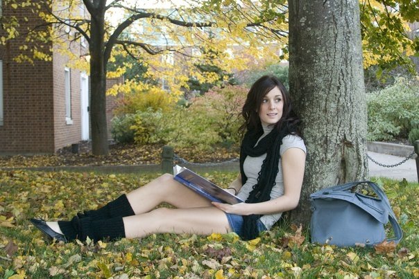 Female model photo shoot of jaime_leigh by Lindsay Parrott in MUN Campus - NL