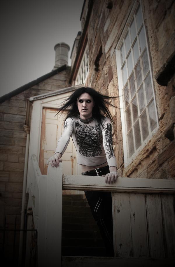 Male model photo shoot of Cyanide_Suicide by Blackout  Aesthetics in Whitby Nr Scarborough