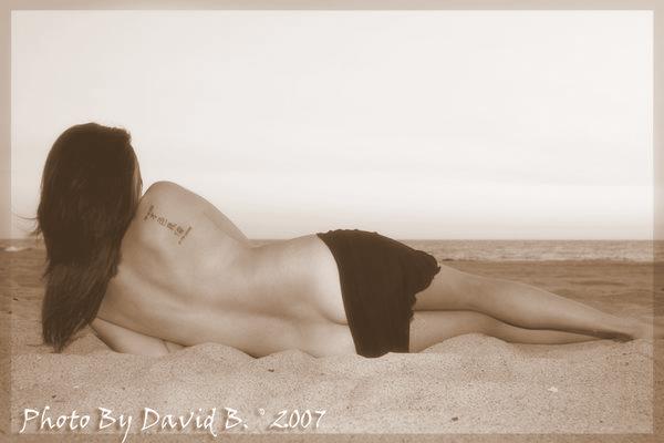 Female model photo shoot of Jenna Raee by David Beltran in Malibu, Cali