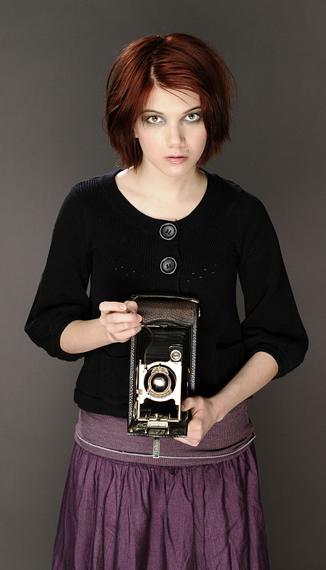 Female model photo shoot of Emilie by James Brey