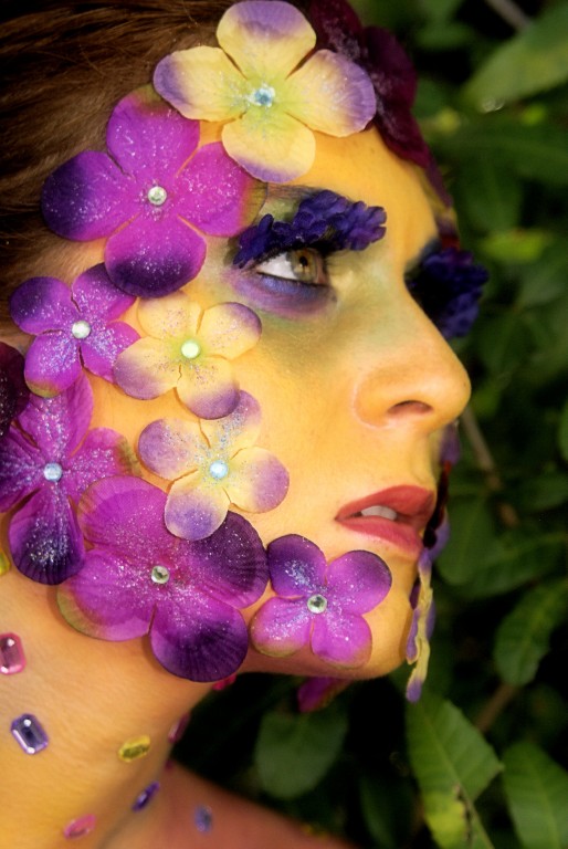 Female model photo shoot of Ashlii by Swank Photography in Big Pine Key, makeup by sharada baker