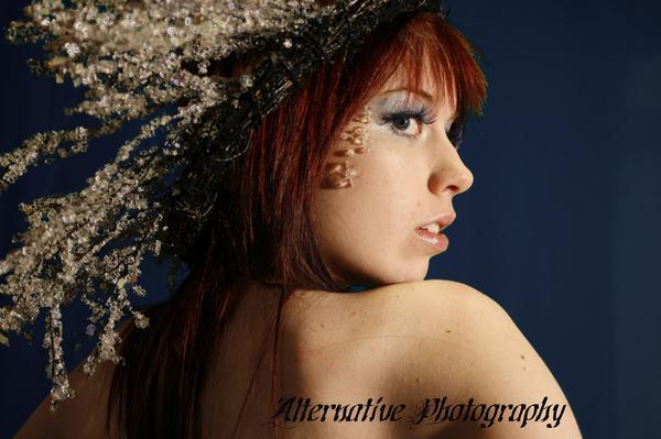 Female model photo shoot of Laurelin by AlternativePhoto and BD in Omaha, Nebraska