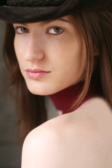 Female model photo shoot of Shannon L by Scott Walker, makeup by Konnie Yaj
