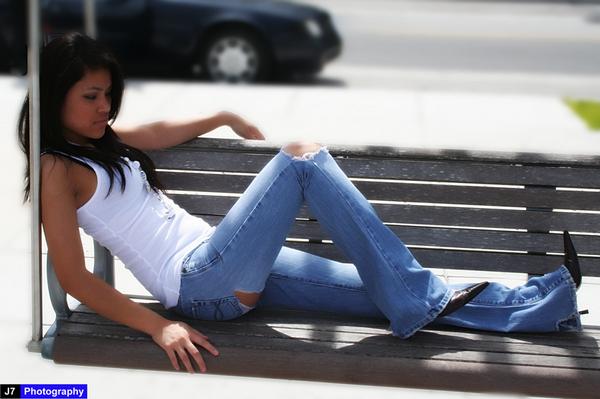 Female model photo shoot of Sabellay by J7 Photography