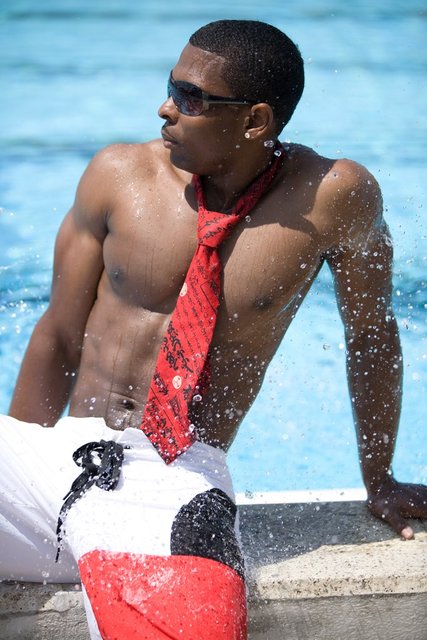 Male model photo shoot of JARIC in Swimming Hall of Fame (Fort Lauderdale FL.)