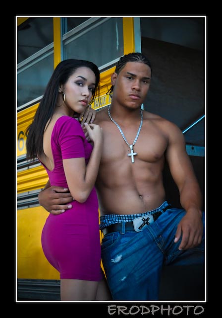 Male and Female model photo shoot of erodphoto and Ginnette Rodriguez