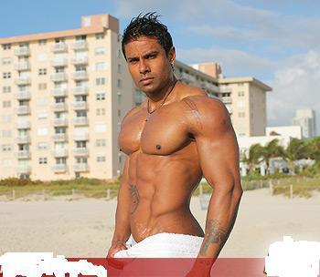 Male model photo shoot of Ashwyn Fernando in South beach 