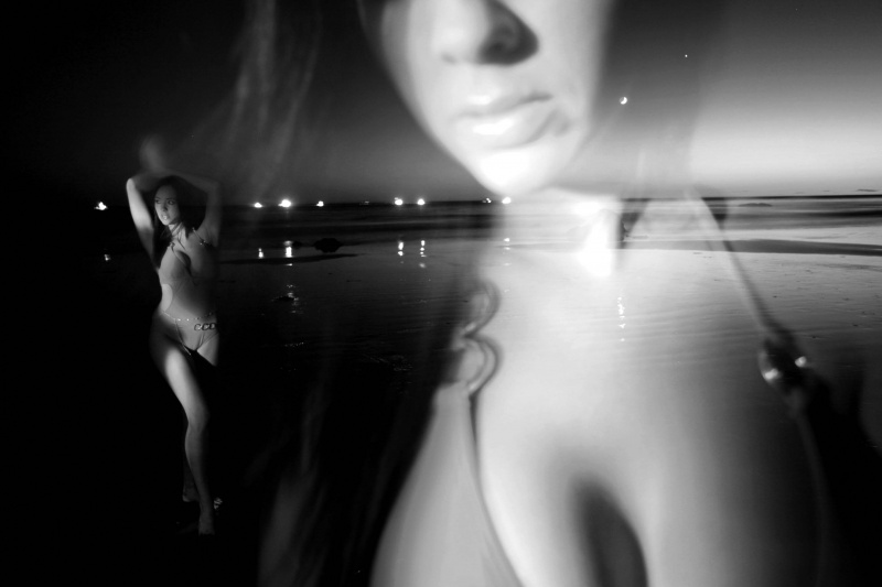 Female model photo shoot of Model Lisa Rose in Malibu Beach, Los Angeles