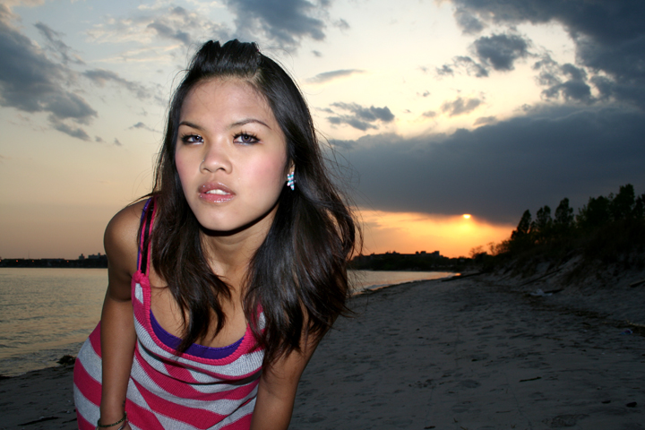 Female model photo shoot of Chloe_Lo in Belt Pkwy Beach