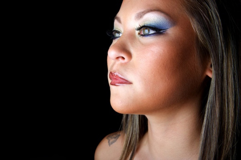 Female model photo shoot of Delish Make-up Artistry by liquidlightimages