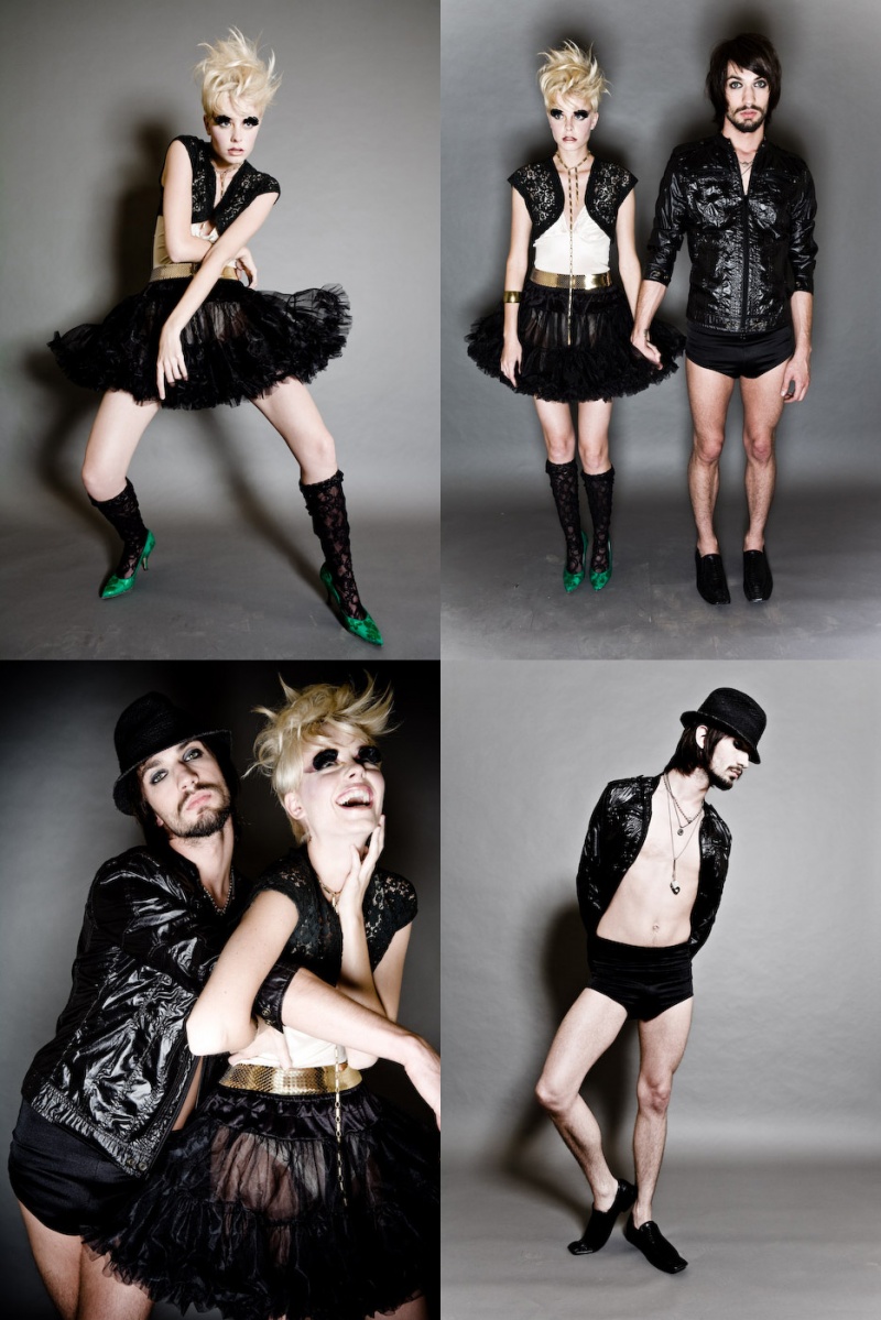 Male and Female model photo shoot of Adam Hendershott, Heather Burton and Christopher Vanek