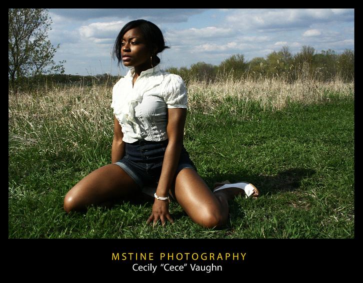 Female model photo shoot of Mstine Photography and Cece V in Elm Creek Park