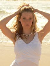 Female model photo shoot of Katie Ondo in Beach