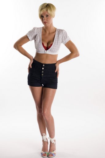 Female model photo shoot of Jennaway by SeanD in Rayko Studios SF, CA