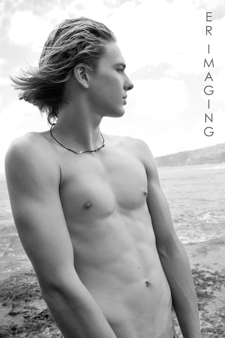 Female and Male model photo shoot of Eliza Richards and Ty van Roden in Hawaii