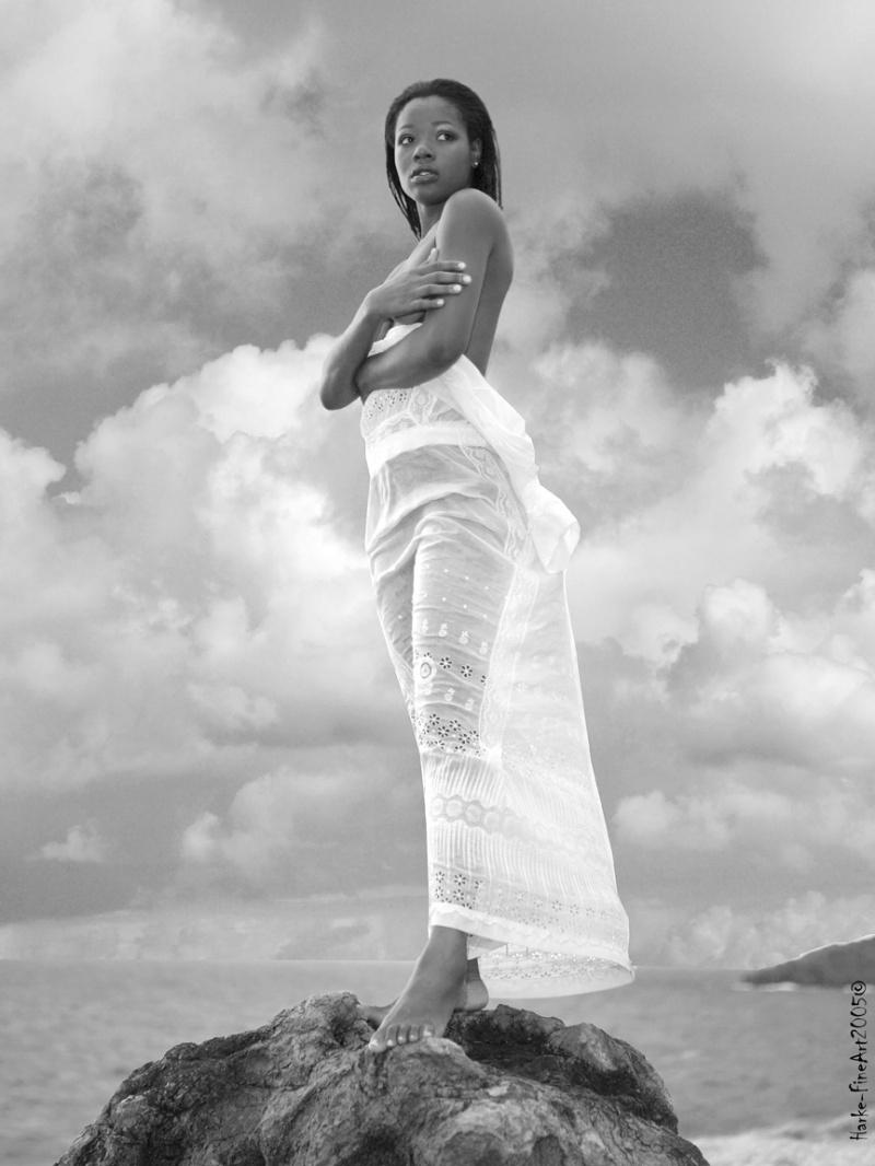 Female model photo shoot of Teeze in St Martin