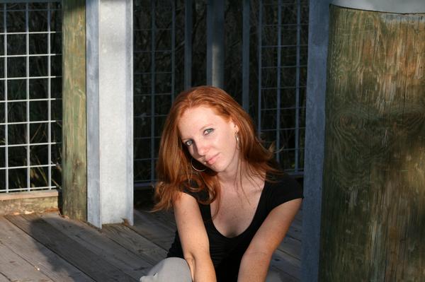 Female model photo shoot of Sarah Dacre in Lettuce Lake Park, Tampa, FL