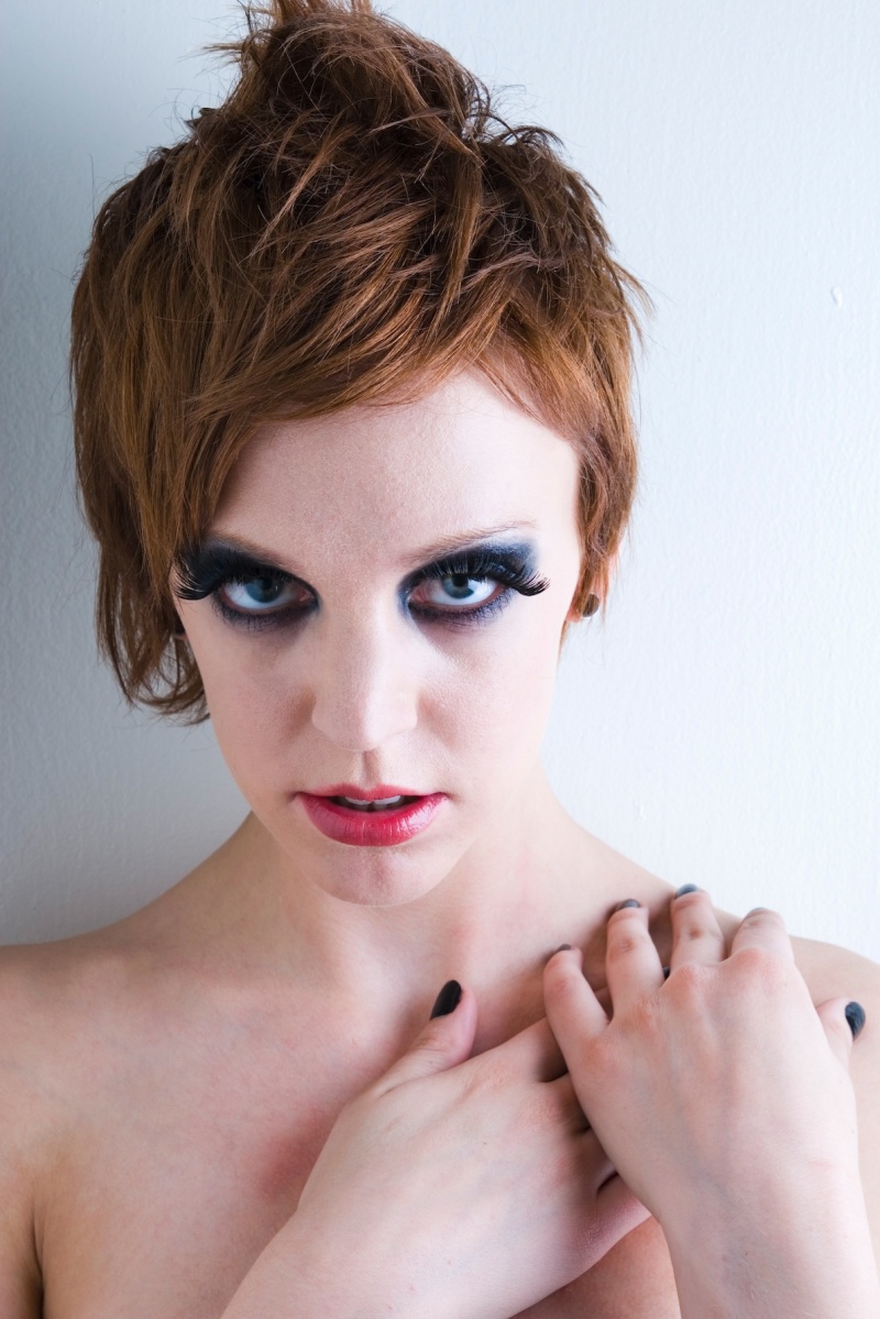 Female model photo shoot of Sarah Lynn Morrison and Pistol Vegas by stokesfoto