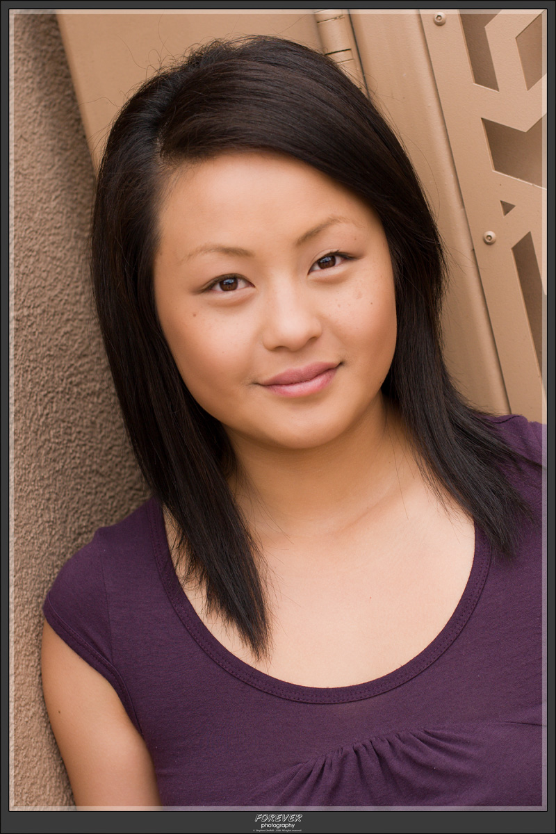 Female model photo shoot of Tina Xiong in Irvine, CA