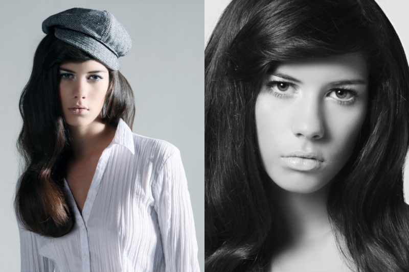 Female model photo shoot of Kimberly Jagger by Josue Pena, hair styled by Jeffrey  Jagged